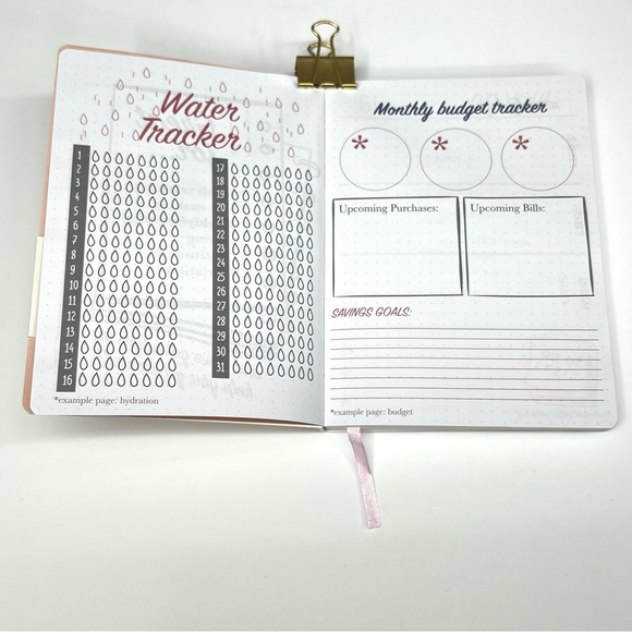 Bullet Journal Hardcover Dotted Gridded Notebook Customizable Bujo Purple - Picture 11 of 15